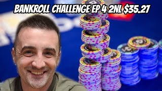 Bankroll challenge episode 4 2nl 20 to 1000  Harpooning whales Bank roll at 3527 [upl. by Casilda648]