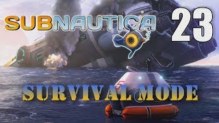 SCAN CYCLOPS HULL PART SPARSE REEF WRECK  Subnautica Survival 23 Lets Play Walkthrough  Part 23 [upl. by Einot]