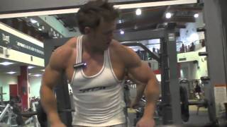 Shoulder Workout by Rob Riches in London [upl. by Aniat536]