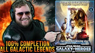 ULTIMATE JOURNEY 100 COMPLETION GUIDE  Beat Every Galactic Legend Tier with Minimal Requirements [upl. by Allista]