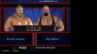 brock lesnar vs mc intyre [upl. by Nylyahs171]