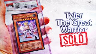 SOMEBODY JUST BOUGHT THE RAREST YUGIOH CARD Tyler The Great Warrior [upl. by Aciretnahs527]