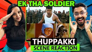 Thuppakki Intro Scene REACTION  Entry Of Thalapathy Vijay 🔥  Kajal Agarwal Part1 [upl. by Mccurdy742]