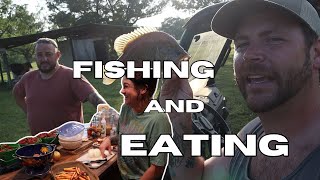 Fishing and Cooking with Jess  Rehab on an old POND [upl. by Ennyl]