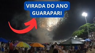 Virada do Ano em Guarapari com chuva  Reveillon [upl. by Malcolm969]