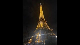 Eiffel Tower Paris  Paris 2024 olimpic ceremony Celine Dion HYMNE À LAMOUR [upl. by Htebazie]