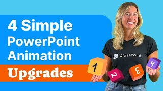 4 Quick amp Easy PowerPoint Animation Upgrades for Teachers [upl. by Jaeger1]