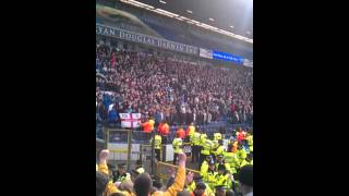 blackburn rovers v burnley police take action [upl. by Annamarie]