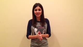 Victoria Justice  Girl Up Introduction [upl. by Adle]