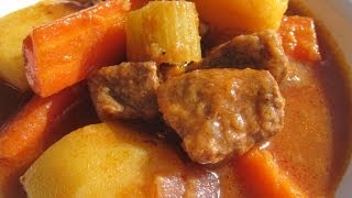 OLD FASHIONED BEEF STEW  How to make tender BEEF STEW Recipe [upl. by Yztim]