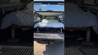 Truck bed camping truck camper homemade diy camping custom cottage led summer [upl. by Aiekat]