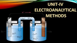 Electroanalytical methods [upl. by Noe]