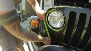 Plasti Dip Your Jeep Grill A HowTo Video [upl. by Berte722]