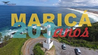 Drone Filma Cidade de Maricá  203 Anos [upl. by Annorah]