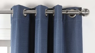 Howtoinstall your Blackout Curtain Rod by Thermaplus™ [upl. by Hoj667]