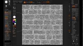 ZBrush Tileable Textures 06  Custom Material Masks [upl. by Lanfri]