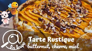 TARTE BUTTERNUT CHEVRE MIEL 245 [upl. by Enyawal87]