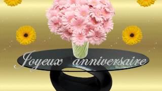 ANNIVERSAIRE cartes virtuelles [upl. by Esme]