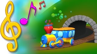 TuTiTu Songs  Train Song  Songs for Children with Lyrics [upl. by Phylis]