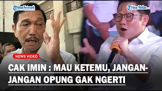 BALASAN MENOHOK Cak Imin ke Luhut  Mau Ketemu Janganjangan Opung Gak Ngerti [upl. by Rosinski326]