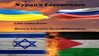 Live HD cams from RussiaUkraine amp PalestineIsrael Middle East [upl. by Humphrey324]