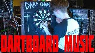 DARTBOARD SYNTH  PLAYING MUSIC WITH A DARTS [upl. by Ballou]