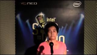 Manang quotHalik Coverquot by Aegis  Intel Sing To Win [upl. by Ontina]