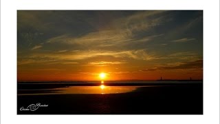 Coucher de soleil PLage du Grau dAgde 02122015 [upl. by Valina]