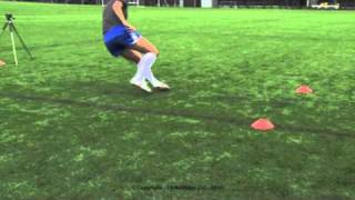 T4 Soccer  505 Agility Test [upl. by Drofnelg]