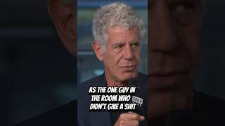 ISTP Anthony Bourdain Not Giving A Sh1t Attitude  Self Above Tribe mbti anthonybourdain istp [upl. by Natlus183]