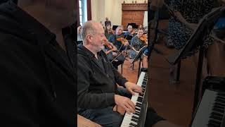 Orpheus and Garrick Ohlsson rehearse Mozart 9 [upl. by Milman]