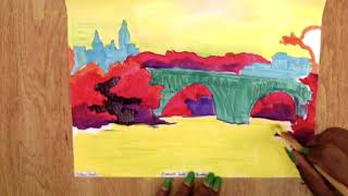 painting fauvist bridges [upl. by Pettifer]