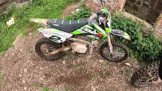 Mad Ian bought a M2R KMXR 125 Pitbike amp we went to Drumclog 🤷‍♂️😎🔥ft KTM 450 [upl. by Rramo491]