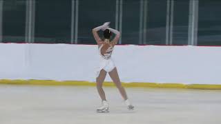 Kaia Soni  Novice Women Free Skate  2025 Pacific Coast Sectional Singles Final [upl. by Ahsekahs507]