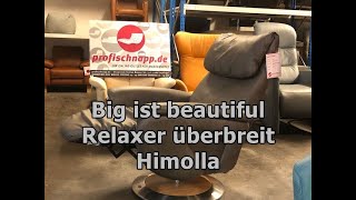 Himolla 7304 Easy Swing Relaxsessel extrabreit höhenverst Leder Longlife granit by profischnappde [upl. by Eiznekcam]