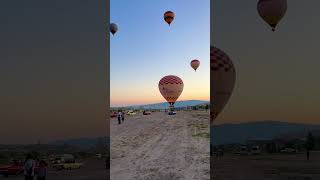 Cappadocia  Balloons  Turkey  balloons cappadociaballoon  cappadocia music song travel [upl. by Iives633]