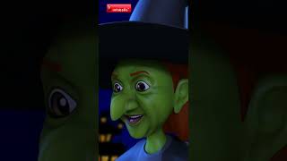 Trick or Treat  Halloween Song  Hindi Rhymes for Kids  Infobells hindirhymes halloween [upl. by Ayihsa]