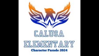 Calusa Elementary Character Parade 2024 [upl. by Ynehpets]