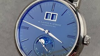 A Lange amp Sohne Saxonia Moon Phase 384029 A Lange amp Sohne Watch Review [upl. by Hardan]