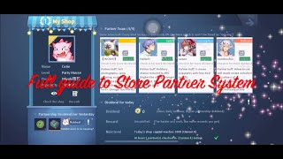 Dragon Raja Full Guide to Store Partner System [upl. by Annayar417]