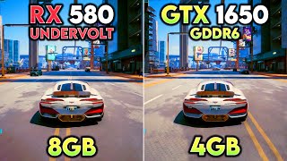 RX 580 vs GTX 1650  11 NGames Tested in 2024 [upl. by Yojal129]