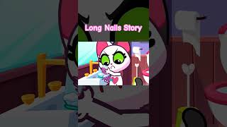 Long Nails Story 💅 Part 1 🌸 Lucy Is A Princess 🎀 shorts forkids purrpurrtails [upl. by Ymmit]