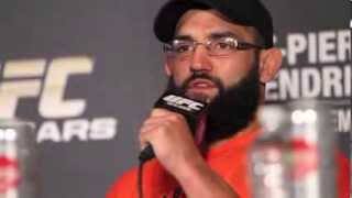 Johny Hendricks quotI Am the Championquot UFC 167 PostPress Conference [upl. by Ennaimaj416]