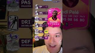 Making a better fifa card than scoar gaming fc25 fyp shorts challenge football [upl. by Mayberry]