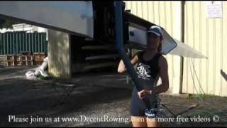 How to pick up a Rowing Boat  Single Scull [upl. by Shayla]