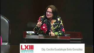 Dip Cecilia Soto PRD  Ley General de Salud En Contra [upl. by Ngo987]