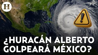 ¿Huracán Alberto impactará México Conagua aclara información sobre el desarrollo del ciclón [upl. by Aileahcim]