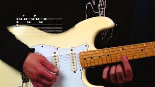 Learn David Gilmour inspired guitar licks and riffs Modern and Classic Blues Rock Masters lesson [upl. by Ardis]