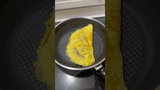 Spicy Egg Omelette with Bacon Cheese Land O’Lakes Real Butter shorts easyrecipe cooking butter [upl. by Nerrawed]