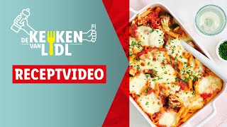 Pasta ovenschotel met tonijn amp lentegroentjes I Lidl België [upl. by Frech]